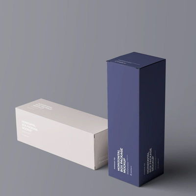 Paper Slotted Boxes Mixed Color Customized Tuck End Boxes