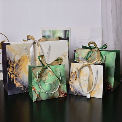 Luxury Custom Logo Shopping Paper Bag Printed Retail Gift Craft Jewelry Cosmetic