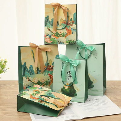 Birthday Party Paper Kraft Shopping Candy Gift Bag Custom With Logo