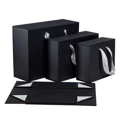 Rectangle Plain Custom Magnetic Box Folding Magnetic Magnet Packaging Cardboard Gift Box
