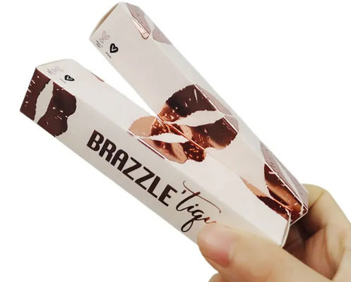 Skin Care Hot Stamping Cosmetic Lipstick Paper Packaging Box