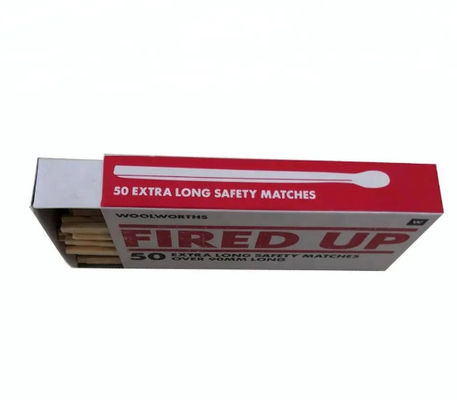Customized Hotel Matchbox With Paper Match Box Safety Matchstick Packaging Box