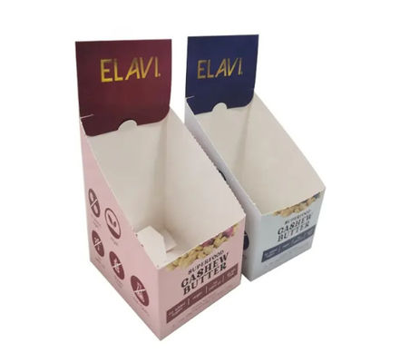 Wholesale Custom Logo Paper Candy Jelly Chocolate Bar Snack Display Packaging Supermarket Product Display Retail Box