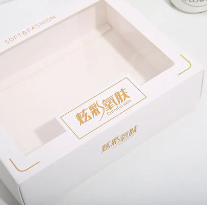 Custom Product Display Carton Underwear Socks Clothing Packaging Box With Transparent Window Paper Box