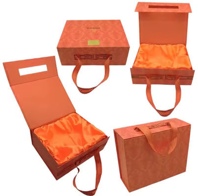 Empty Luxury Premium Paper Rigid Custom Magnetic Box Packaging