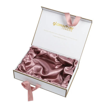 Silk Lining Magnet Rigid Candle Gift Paper Packaging Box With Logo