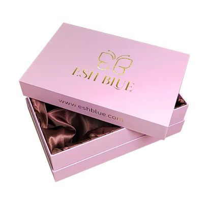 Luxury Two Pieces Cardboard Paper Packaging Removable Lid Rigid Gift Boxes Custom Logo