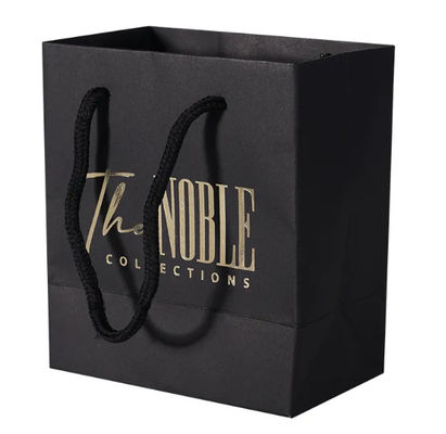 Shopping Paper Bag Printed Retail Gift Craft Jewelry Paper Cosmetic Packaging Bag