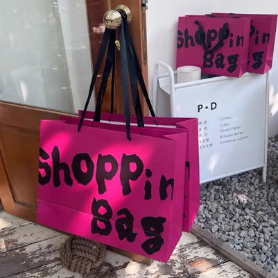 Printed Retail Clothing Packaging Paper Bag Shopping Packaging Paper Bag