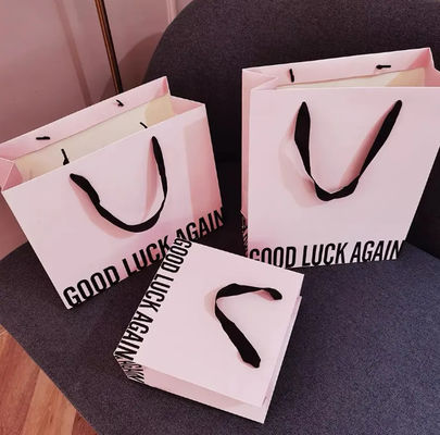 Printed Retail Clothing Packaging Paper Bag Shopping Packaging Paper Bag
