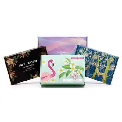 Colorful Small Carton Custom Foldable Paper Tuck End Card Board Cosmetic Packaging Box