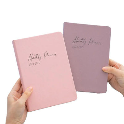 Black Leather Diary Hardcover Journals College Ruled Notebook