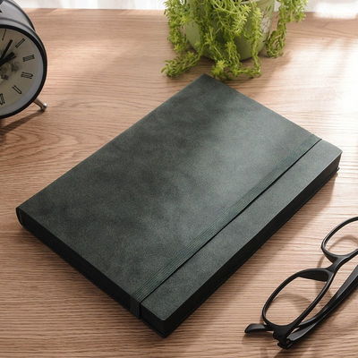 A4 A5 A6 Personalized Logo Plain Note Book Custom Printing Linen Hardcover Journal Notebook