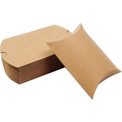 Folding Gift Box With Rope Spice Handicraft Kraft Paper Eco-Friendly