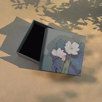 Gift Box With Printed Fragrance Essential Oil Color Exquisite Souvenir Gift Rigid Gift Box