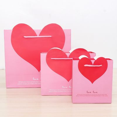 Exquisite Gift Bags Shopping Bags Flower Milk Tea Bag Paper Bags Custom
