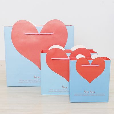 Factory wholesale exquisite gift bags shopping bags Flower milk tea bag paper bags custom