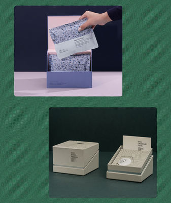 Custom Logo Top Box Embossed Logo Perfume/Essential Oil Cosmetic Box Paper Gift Box