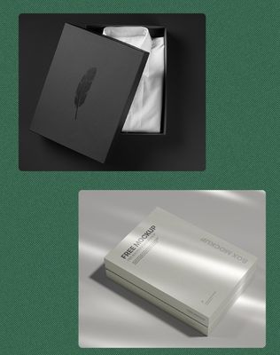 Custom Logo Top Box Embossed Logo Perfume/Essential Oil Cosmetic Box Paper Gift Box