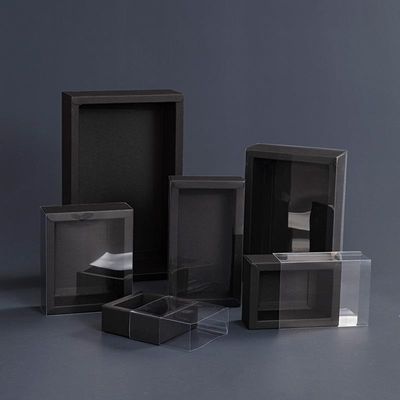 Customized rigid Gift Box Open Window Paper Box Wedding Party Flower Gift Doll