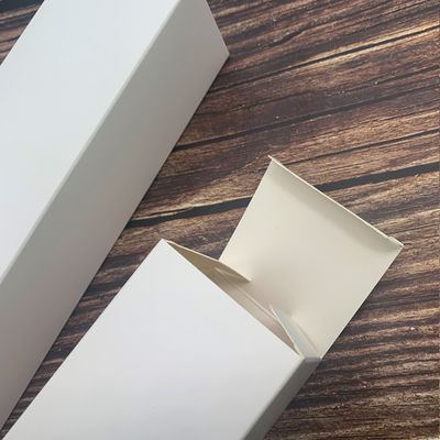 White cardboard box cosmetics toothbrush toothpaste packaging box color box printing logo