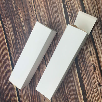 White cardboard box cosmetics toothbrush toothpaste packaging box color box printing logo