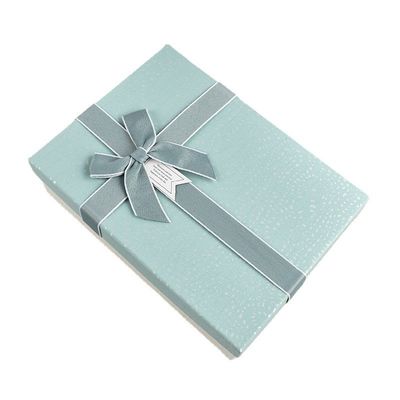 Gift box packaging box, exquisite small fresh rectangular gift box, skin care product scarf box