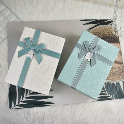 Gift box packaging box, exquisite small fresh rectangular gift box, skin care product scarf box