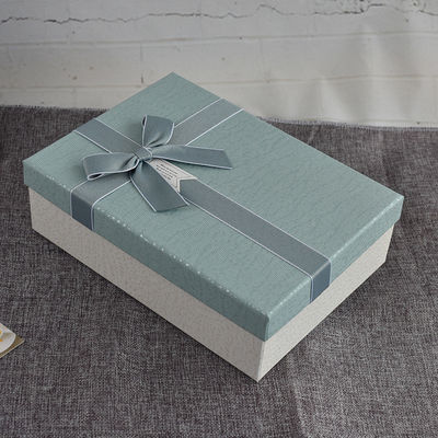 Gift box packaging box, exquisite small fresh rectangular gift box, skin care product scarf box
