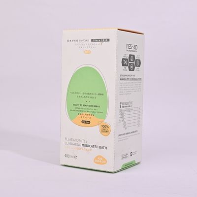 Custom Folding Cosmetic Paper Box Packaging Slide Open Box