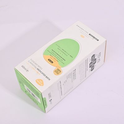 Custom Folding Cosmetic Paper Box Packaging Slide Open Box