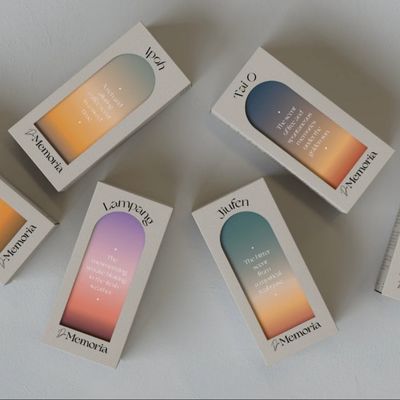 Customized color printing cosmetics skin care products lipstick perfume sample packaging box