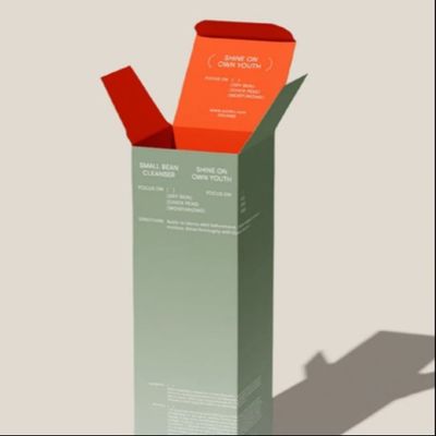 Bulk Custom Logo Luxury Card Box Coated Paper Box For Cosmetic Packaging