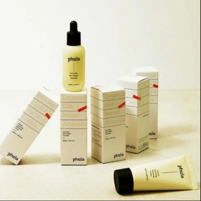 Wholesale cosmetic packaging box essence water mascara concealer hand cream box
