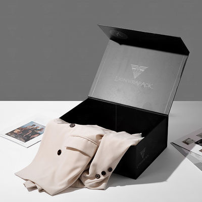 Foldable Hard Paper Magnetic Gift Box Packaging Matte Paper Box Luxury Packaging Suitable For Clothing Gifts Cosmetics