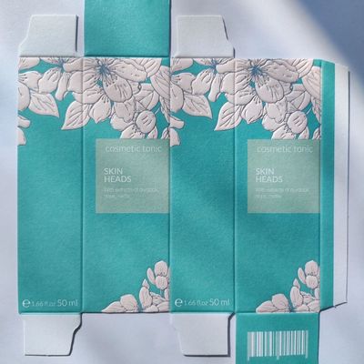 Small Printed Cosmetic Packaging Boxes Personalized Cardboard Boxes Custom Color Boxes
