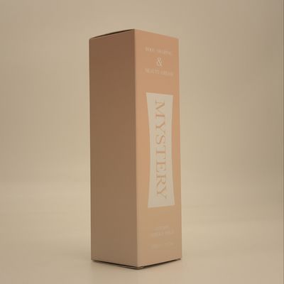 Professional Supplier Fully Customized Matte Surface White Cardboard Art Paper Cosmetic Packaging Box