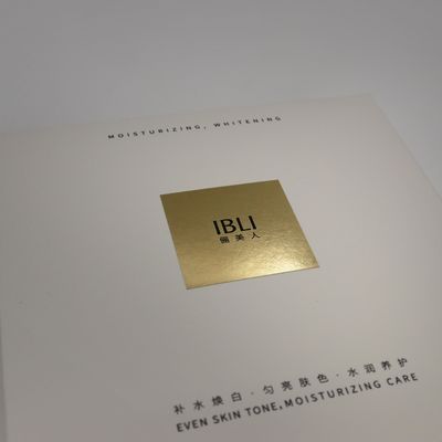 Hot Stamping Print   Face Mask Box Paper  Holographic Gift Facial Cosmetic Card Boxeswhite Boxes For Mask Packing