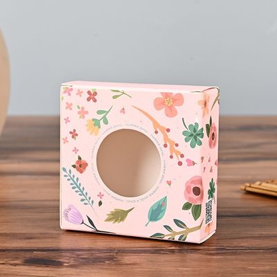 Handmade Soap Packaging Box Small Accessories Storage Paper Box Aromatherapy Wax Sheet Folding cuboid boxes
