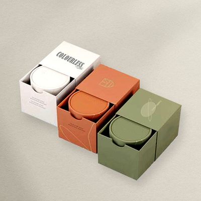 Factory Customized Logo Wholesale Luxury  Paper Packaging Gift Drawer Box  For Jewelry Candle Cosmetics Clothes
