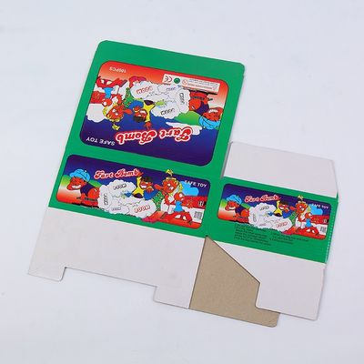 Matte Colored Corrugated Mailing Boxes Customized Children'S Toy  Printing Packaging Folding Paper Box Decorative Color Box