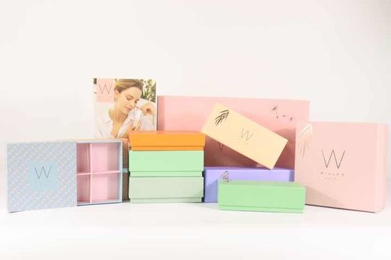 Custom Printed Cosmetic Packaging Boxes Makeup Paper Box For Skincare Card Packaging Box