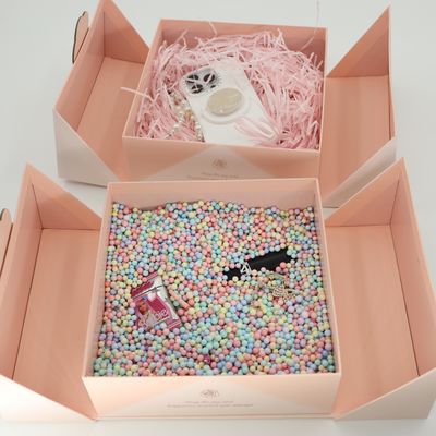 Valentine's Day gift box Double Door Surprise Gift Box Lifting Packaging Box Magnetic Closure 2 Piece Side Open gift box