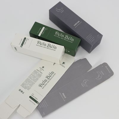 Customized Printed Essential Oil Box Cosmetic Packaging Gift Boxes With Logo Skin Care Packaging Box