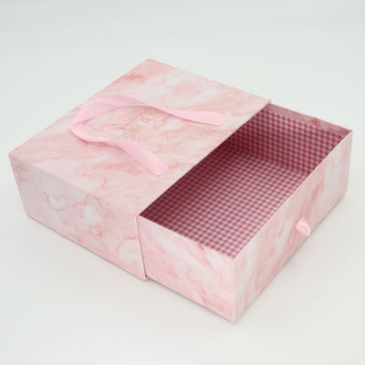 Christmas's Day customized packaging surprise gift box with handle cardboard drawer box