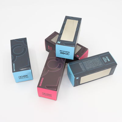 Wholesale Customized Cosmetic Packaging Boxes Essential Oil Packing Box printing logo With PVC