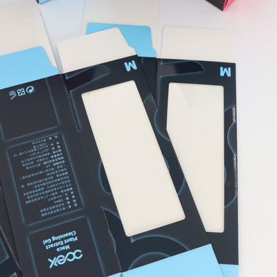Wholesale Customized Cosmetic Packaging Boxes Essential Oil Packing Box printing logo With PVC