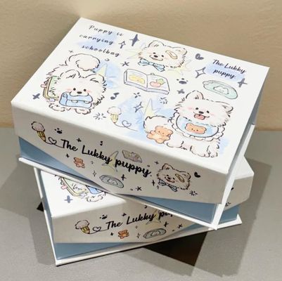 Custom Printed Exquisite Luxury Matte Glossy Color Packaging Folding Paper Gift Box with Magnetic Lid for Gift Holiday Decoration