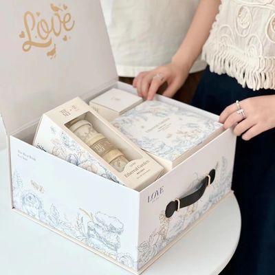 Factory Customized Logo Color Printing Water Cup Thermos Cup Box Folding Gift Box Jewelry Packaging For Aromatherapy Candle Paper Box