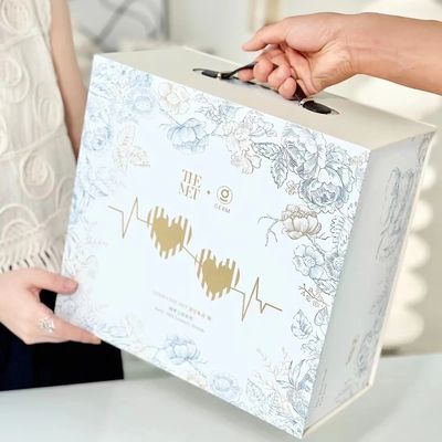 Factory Customized Logo Color Printing Water Cup Thermos Cup Box Folding Gift Box Jewelry Packaging For Aromatherapy Candle Paper Box